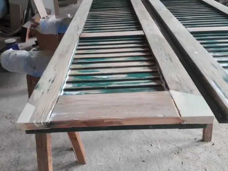 Restauro di scuri e infissi in legno a Verona da Infissi Mantovani